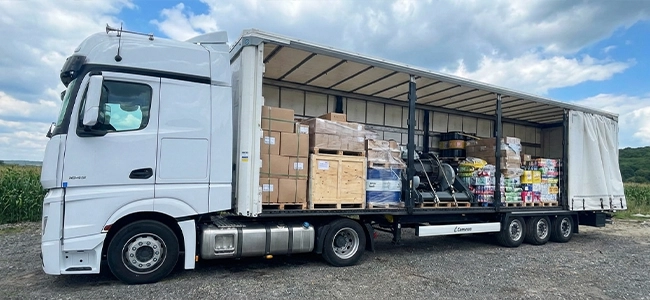 Transport de marfuri generale oriunde in Europa cu camioane si semiremorci moderne