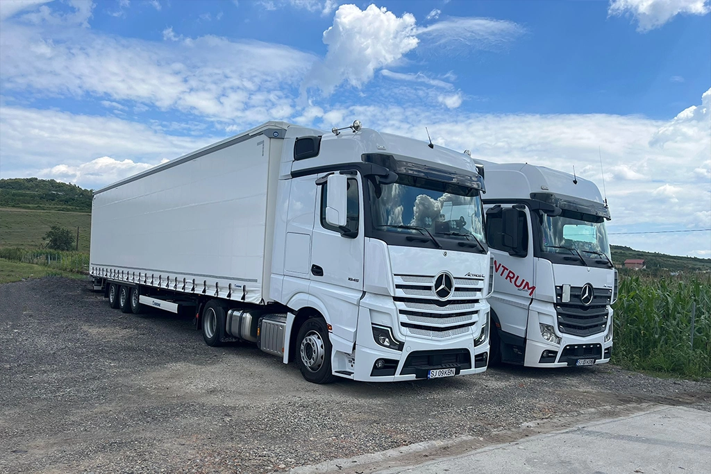 Camioane si semiremorci pregatite de transportat marfurile tale acolo unde ai nevoie